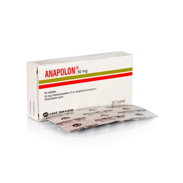 Anapolon (Oxymetholone) 50 mg Abdi Ibrahim