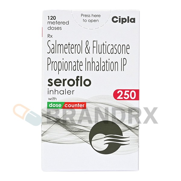 Seroflo Inhaler 120 MD 250 mcg Cipla